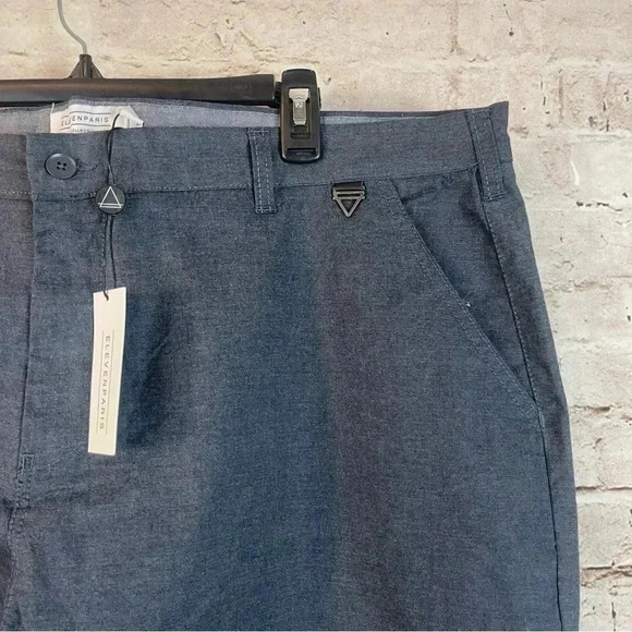 NWT ELEVENPARIS LA COLLECTION Men’s 42 / 32 Pants Dark Grey Cotton Poly Stretch - Picture 3 of 8